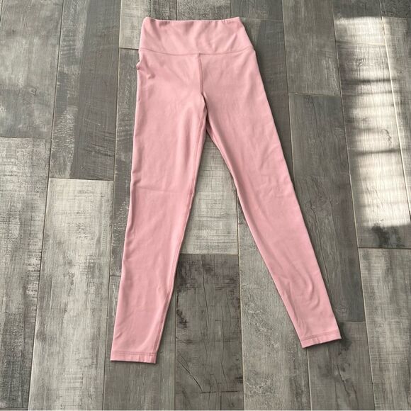 American Eagle pink high rise full length leggings tights size xs - Picture 4 of 10